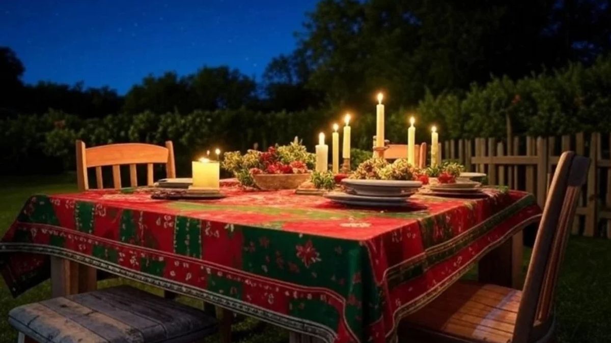 Mesa afuera o mesa adentro: cómo estará el tiempo en Nochebuena y en Navidad en Funes y la región